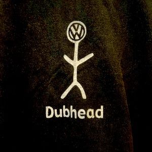 BBS mens graphic tee. Black. Large. VW “dubhead” logo